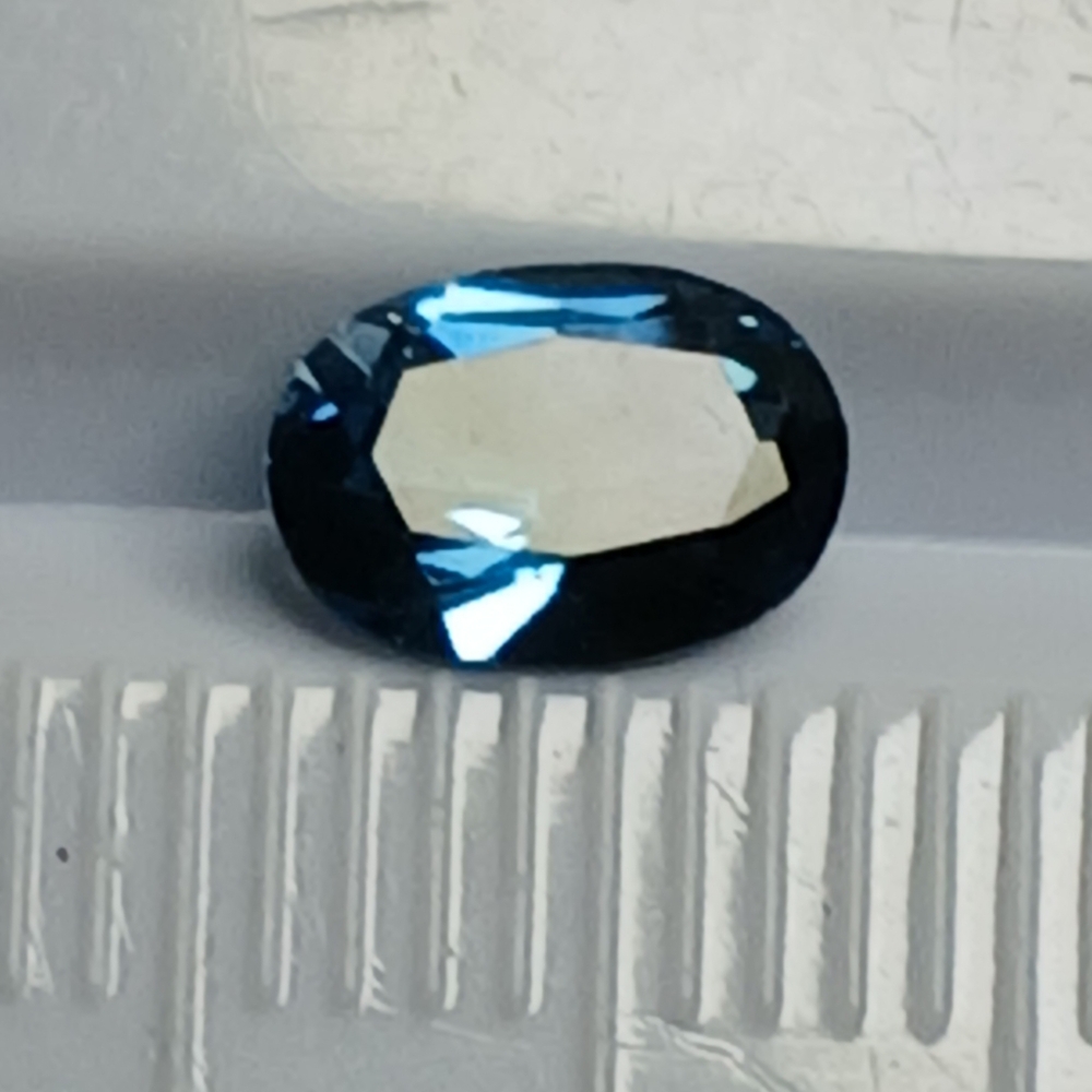 Oval London Blue Topaz Gemstone 7x5mm